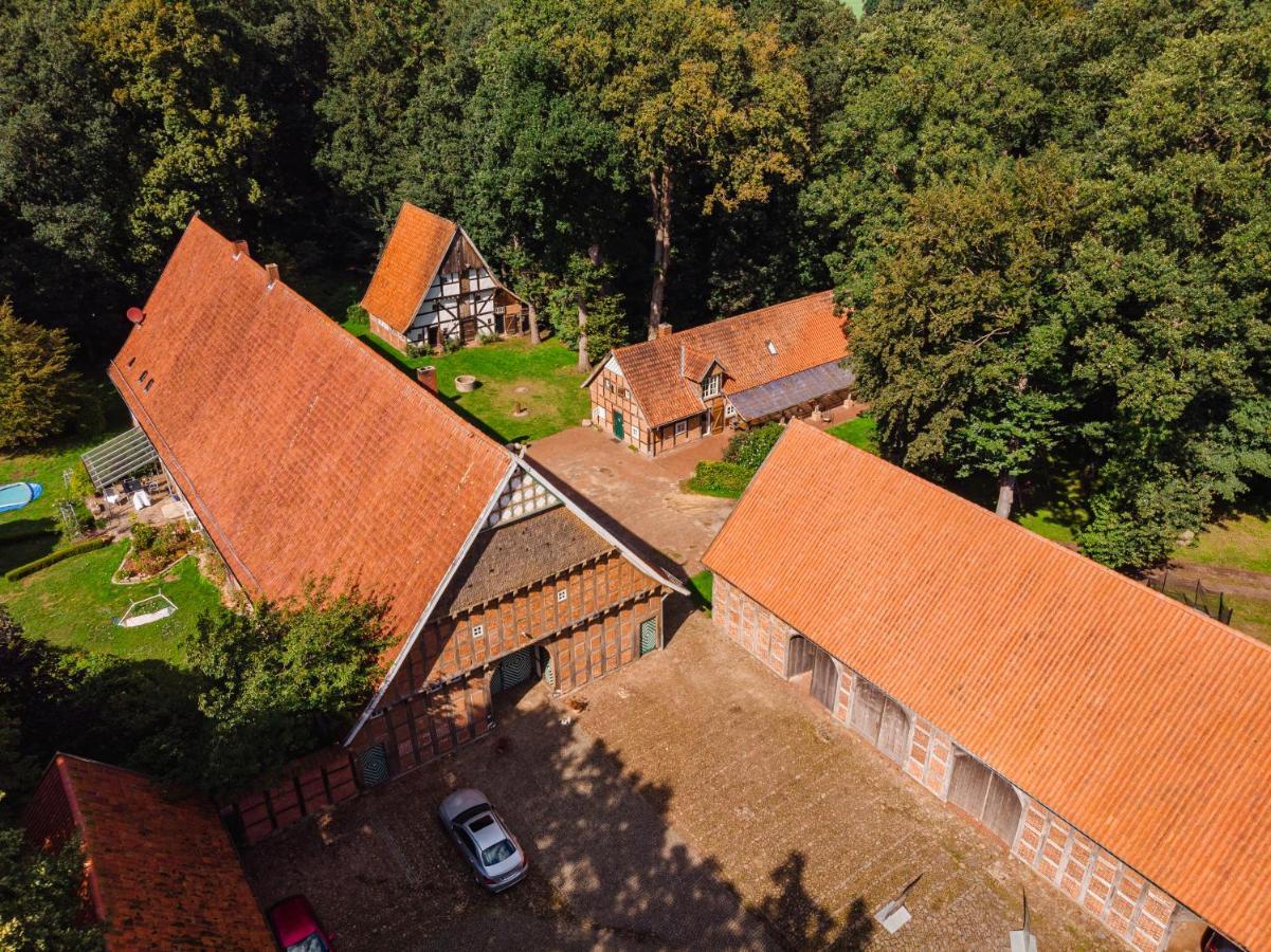 Flett - Artlands Home - Landhaus Fuer Familien Und Gruppen Badbergen Exterior foto