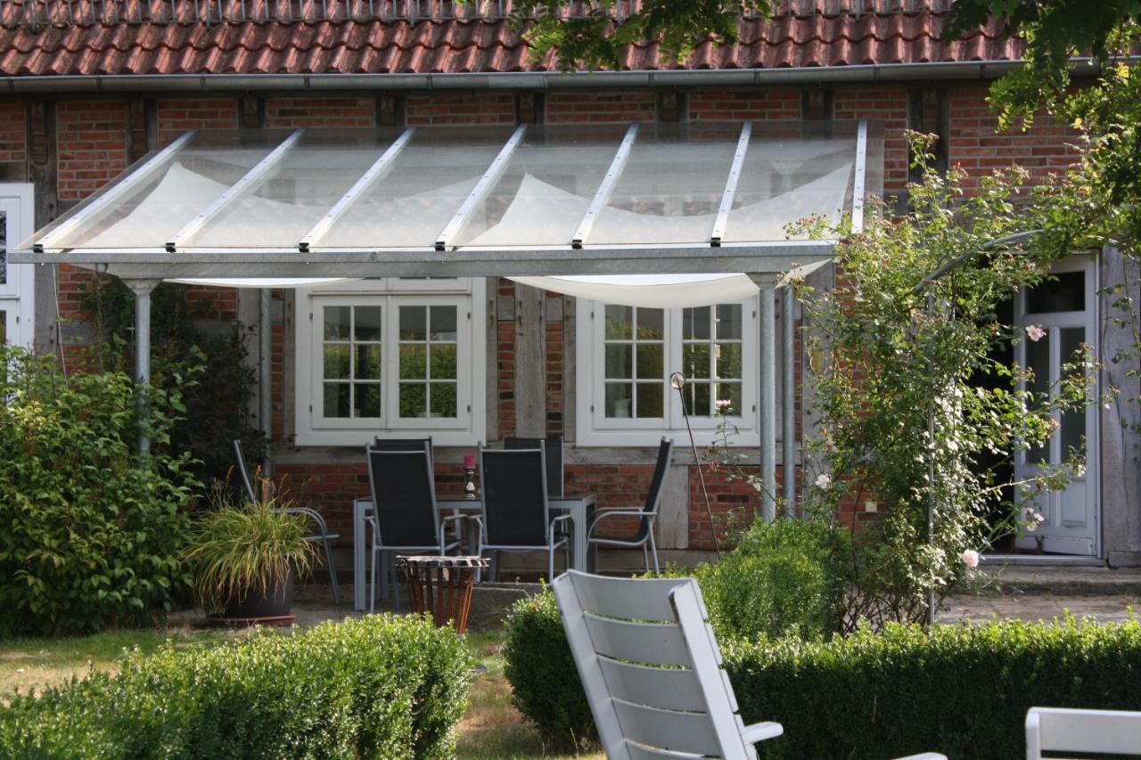 Flett - Artlands Home - Landhaus Fuer Familien Und Gruppen Badbergen Exterior foto