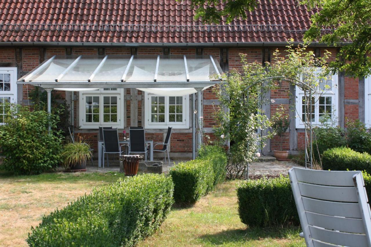 Flett - Artlands Home - Landhaus Fuer Familien Und Gruppen Badbergen Exterior foto